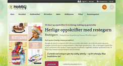 Desktop Screenshot of hobbyklubben.no
